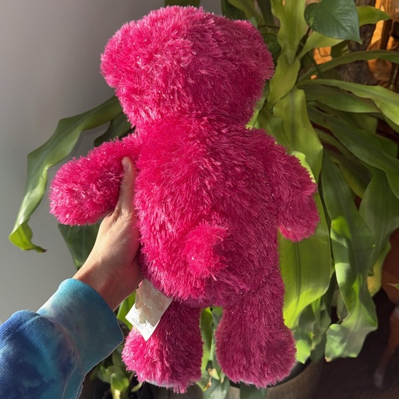 Limited Edition Barbie Build-A-Bear Stuff Animal Pink Sparkle Bear Cute - Picture 5 of 10